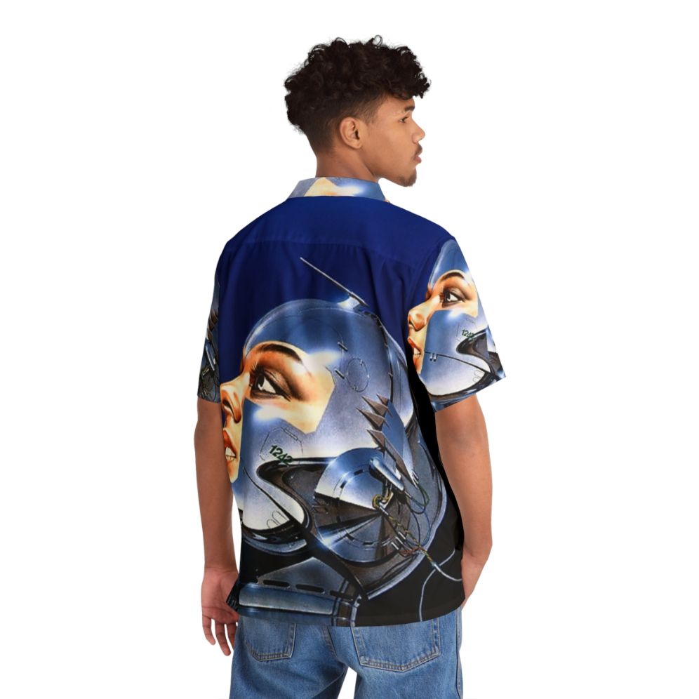 Sorayama Japanese Metal Hawaiian Shirt - People Back