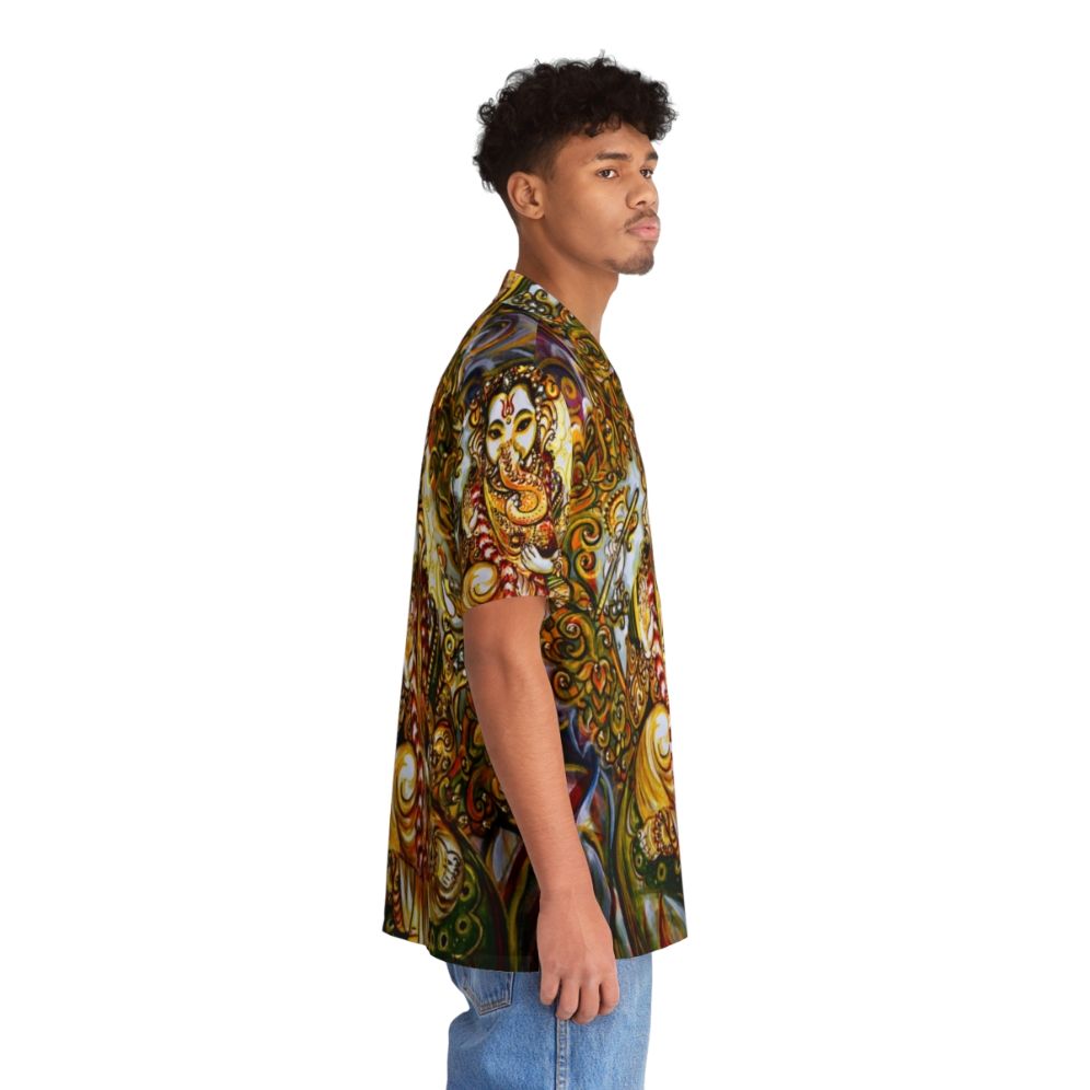 Lord Ganesha Artistic Hawaiian Shirt - People Pight