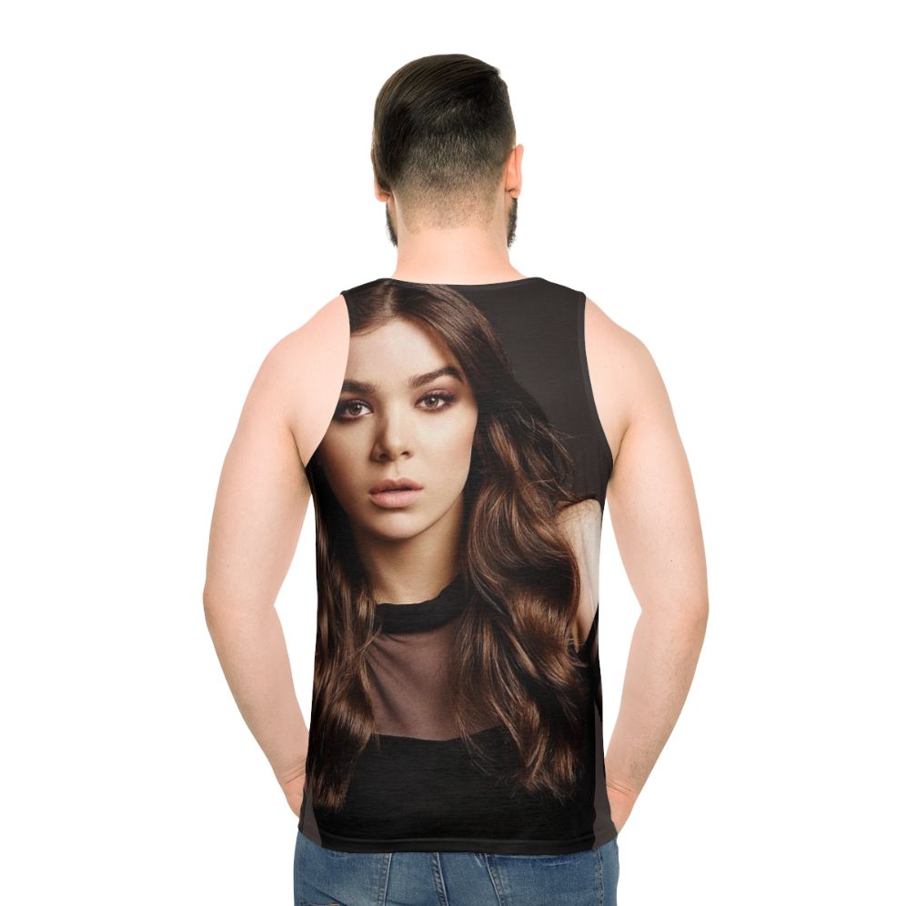 Hailee Steinfeld Inspired Unisex Tank Top - men back