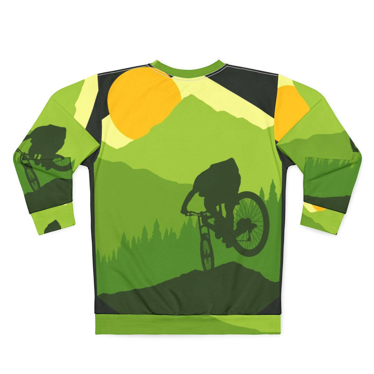 Bike More Outdoor Adventure Sweatshirt - Back