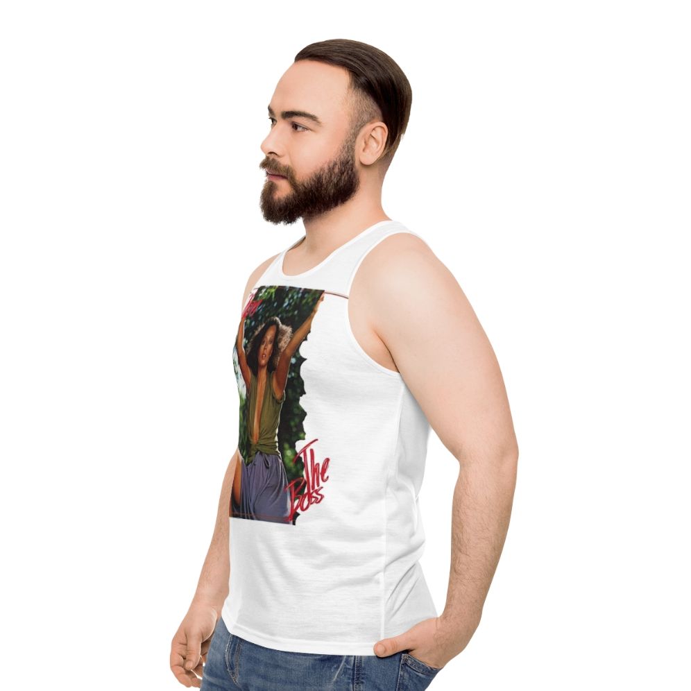 Diana Ross The Boss Album Unisex Music Tank Top - men side