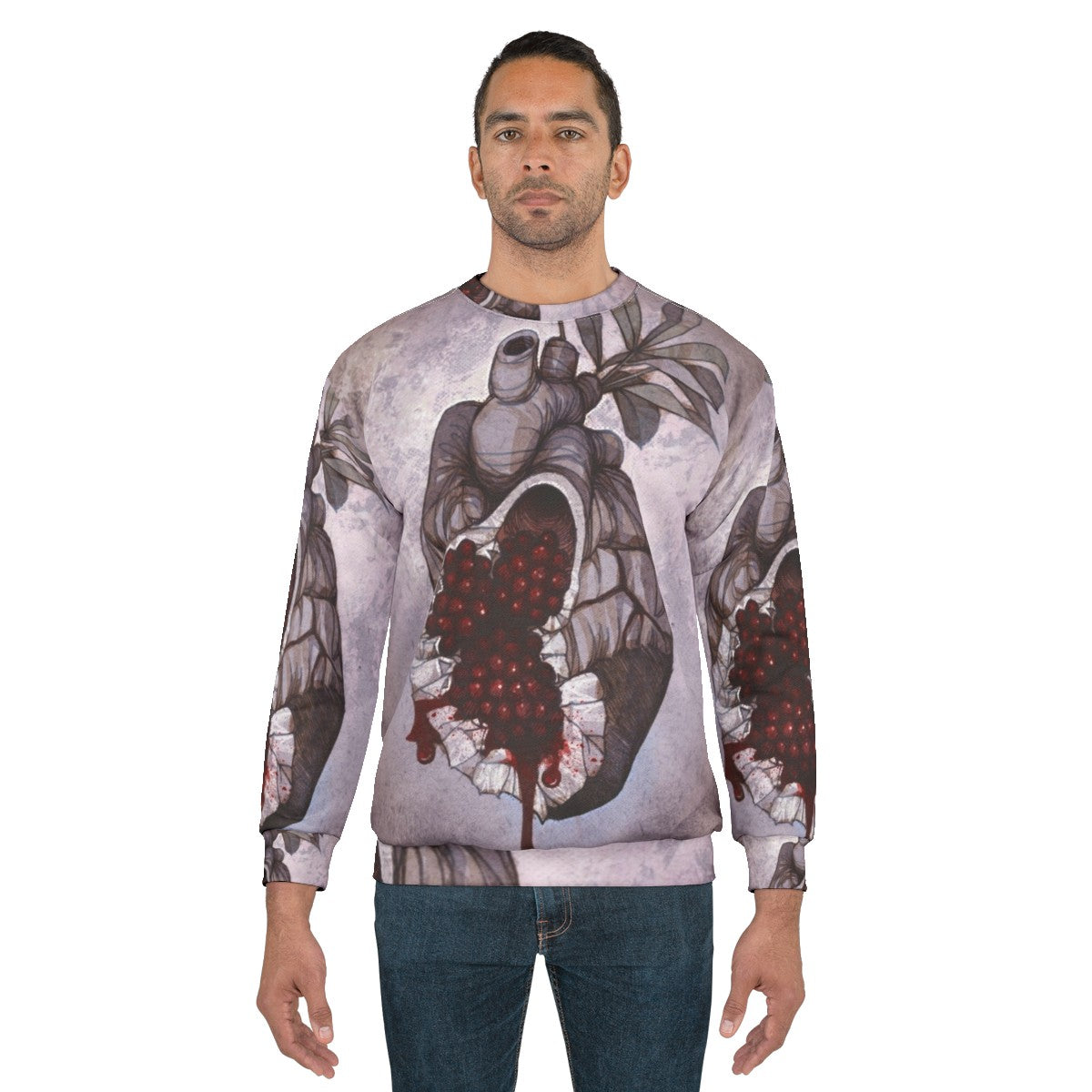 Persephone's Anatomical Heart Sweatshirt - men