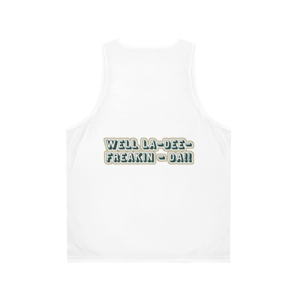 Chris Farley Unisex Tank Top - Back