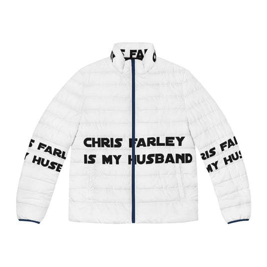 Chris Farley Puffer Jacket - Celebrate the iconic comedian with this stylish and comfortable outerwear