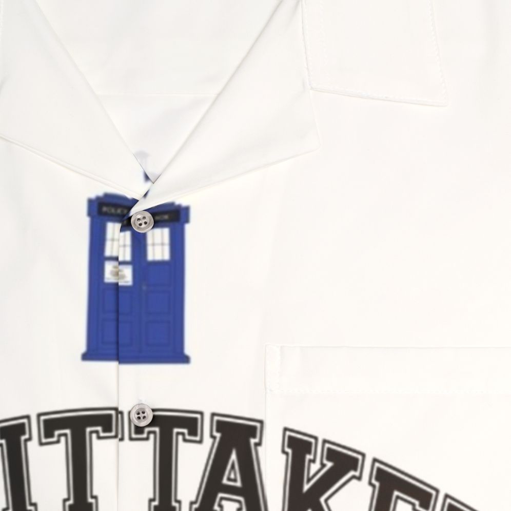 Jodie Whittaker as the 13th Doctor in a Hawaiian Shirt - Detail