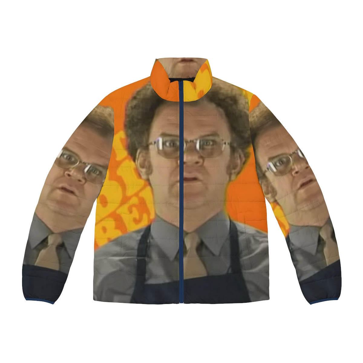 Dr Steve Brule Puffer Jacket - Humorous Outerwear Inspired by the TV Show Check It Out