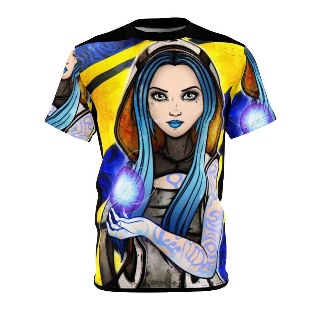 Borderlands siren fan art design on a t-shirt