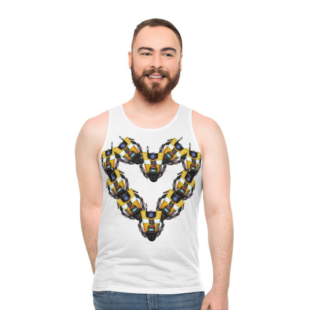 Borderlands Claptrap Heart Unisex Tank Top - men