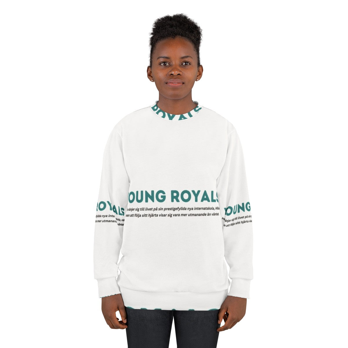 Young Royals Netflix Sweatshirt featuring Edvin Ryding and Omar Rudberg - women