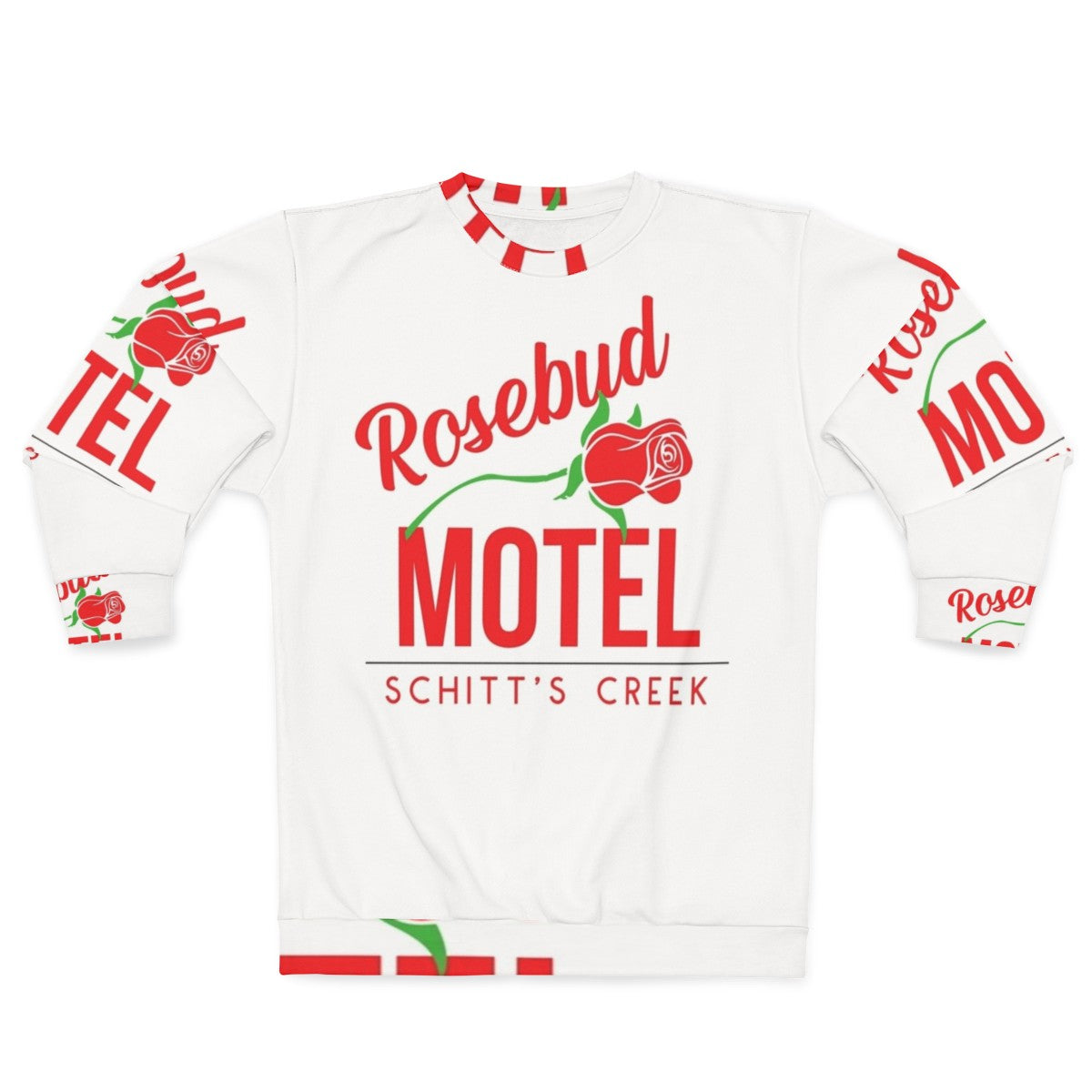 Rosebud Motel Schitt's Creek Sweatshirt featuring the Rose Family