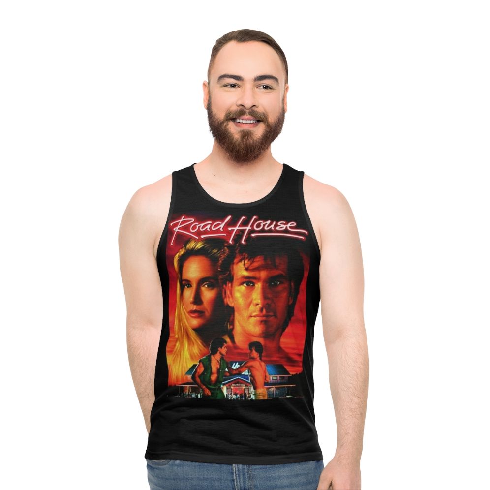 Roadhouse movie-inspired unisex tank top - men