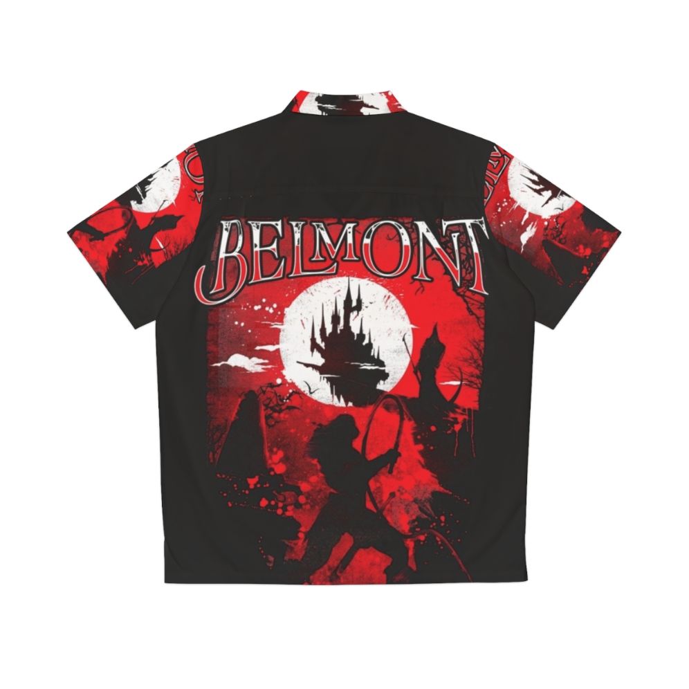 Belmont Vampire Hunter Hawaiian Shirt - Back