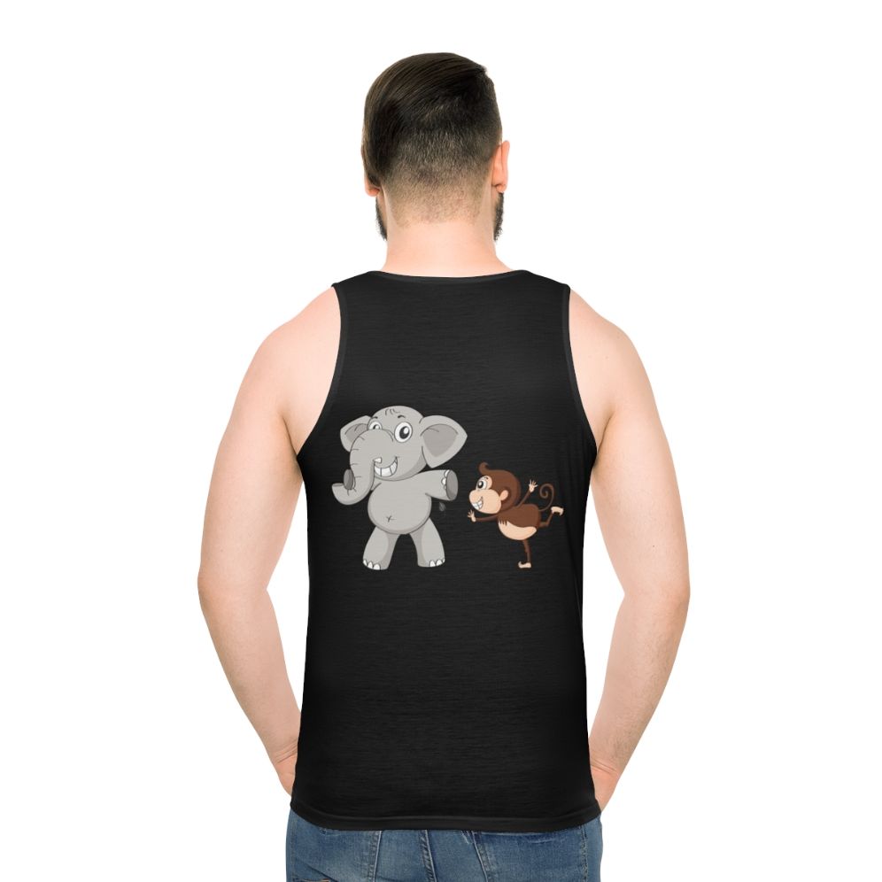 Legendary fantasy animals unisex tank top - men back