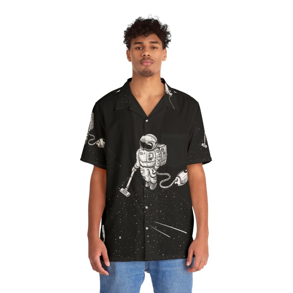 Intergalactic Space Cleaner Hawaiian Shirt - People Front