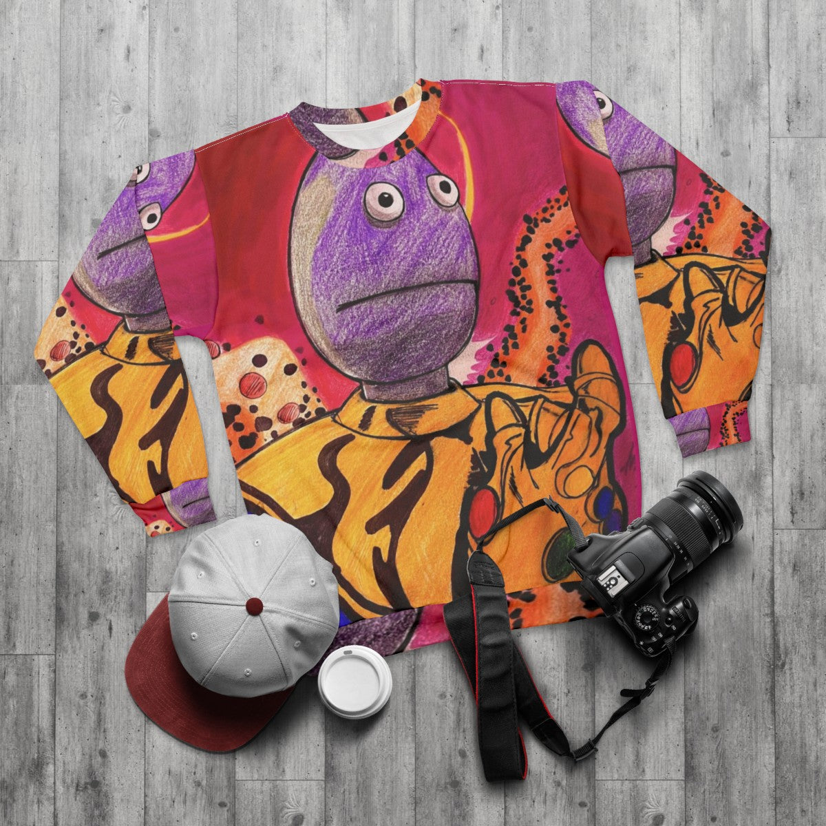 Randy The Inevitable Comedy Sweatshirt - flat lay