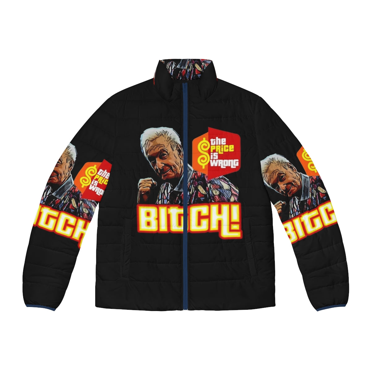 The Price Is Wrong Puffer Jacket with Christmas Vacation inspired design