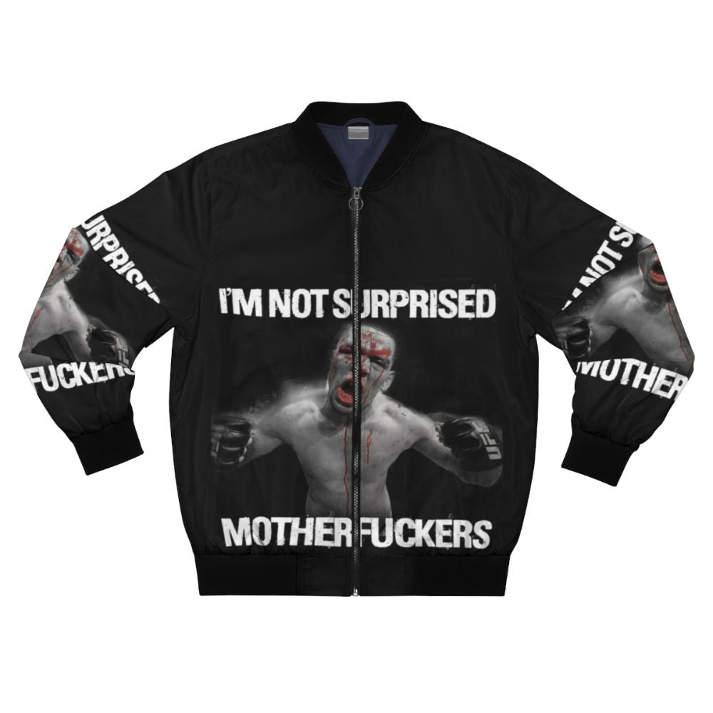 Nate Diaz Bomber Jacket - Mixed Martial Arts Sportswear