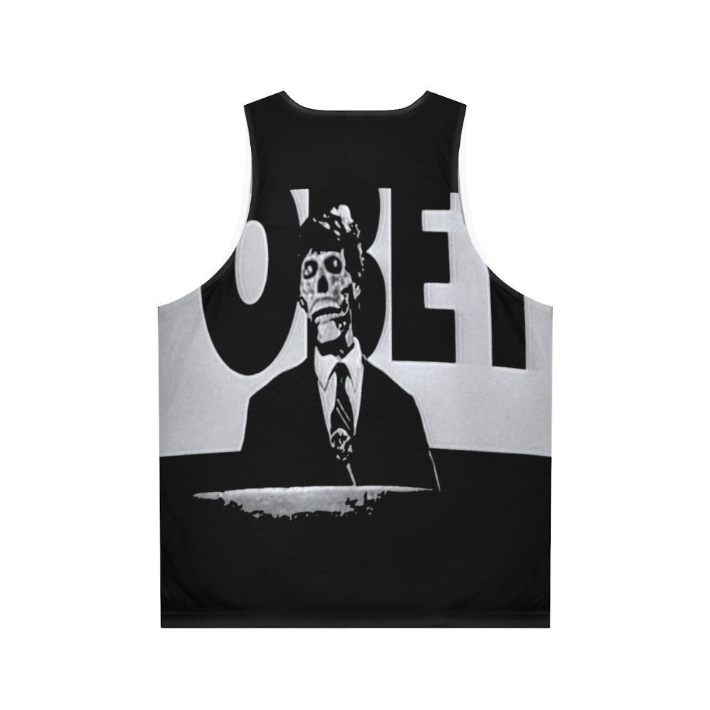 Unisex "They Live" Tank Top - Back