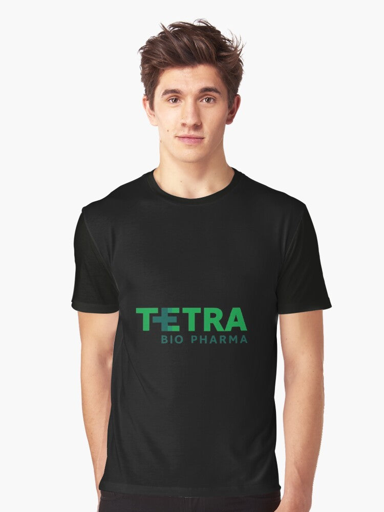 Tetra Bio Pharma cannabis-themed graphic t-shirt - Men