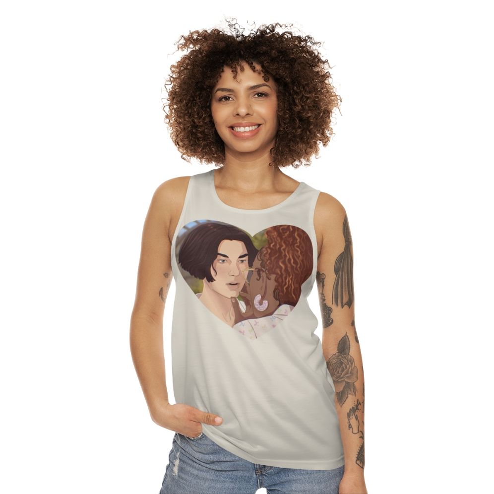 Heartstopper Tao Xu and Elle Argent Unisex Tank Top - women