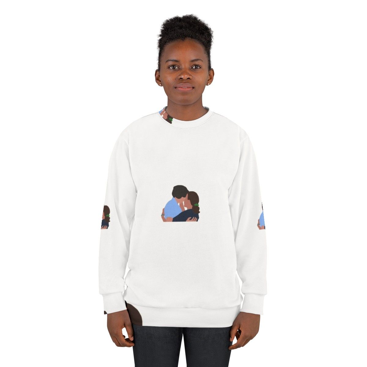 Mike and El Stranger Things Netflix Sweatshirt - women