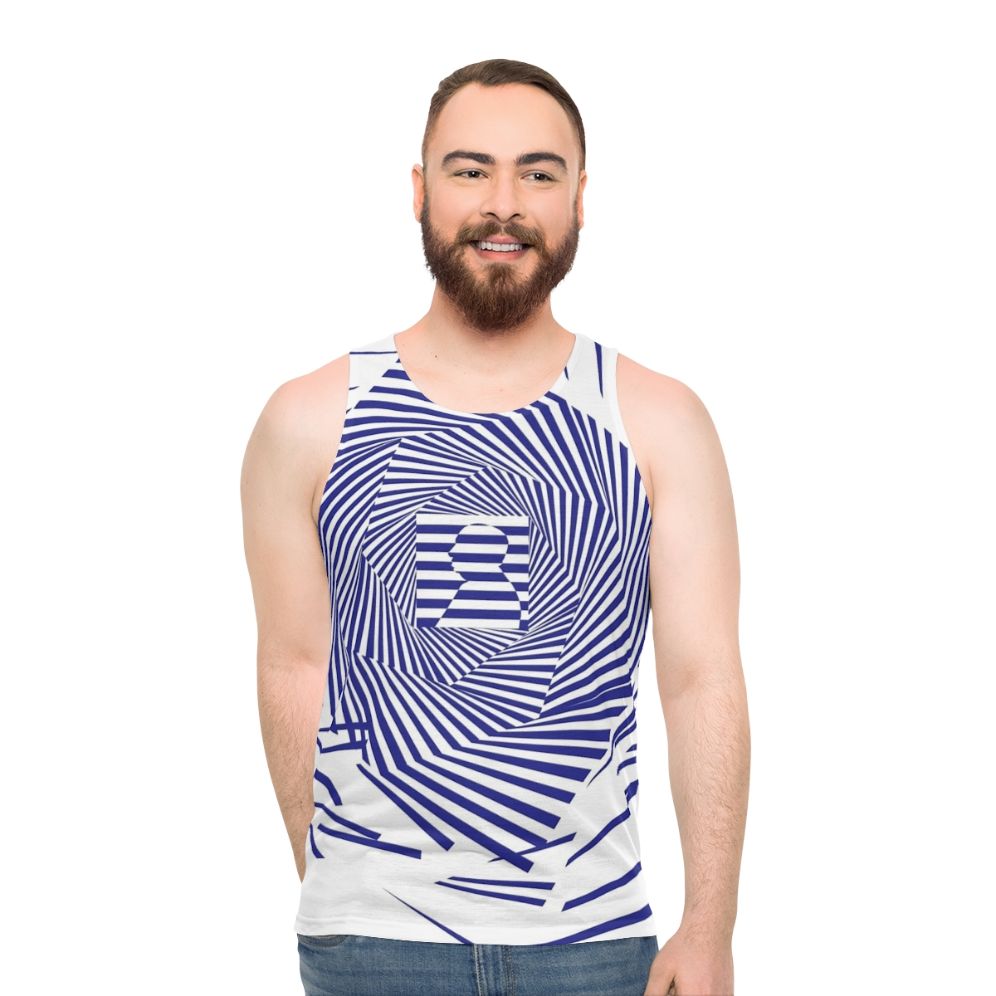 Alfred Hitchcock Vertigo Unisex Tank Top - men