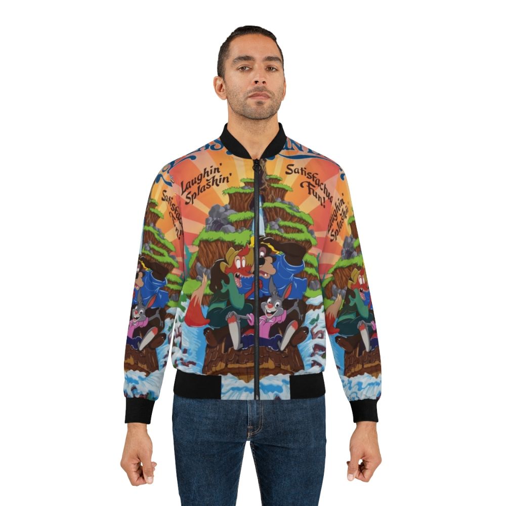 Splash Mountain Bomber Jacket featuring Disney and Looney Tunes animal characters - Lifestyle