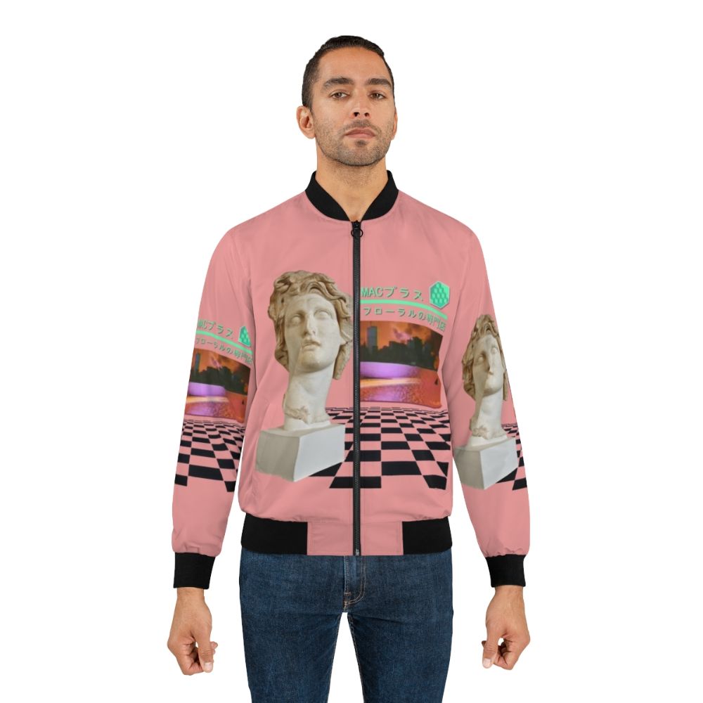 Macintosh Plus Floral Shoppe Bomber Jacket - Lifestyle