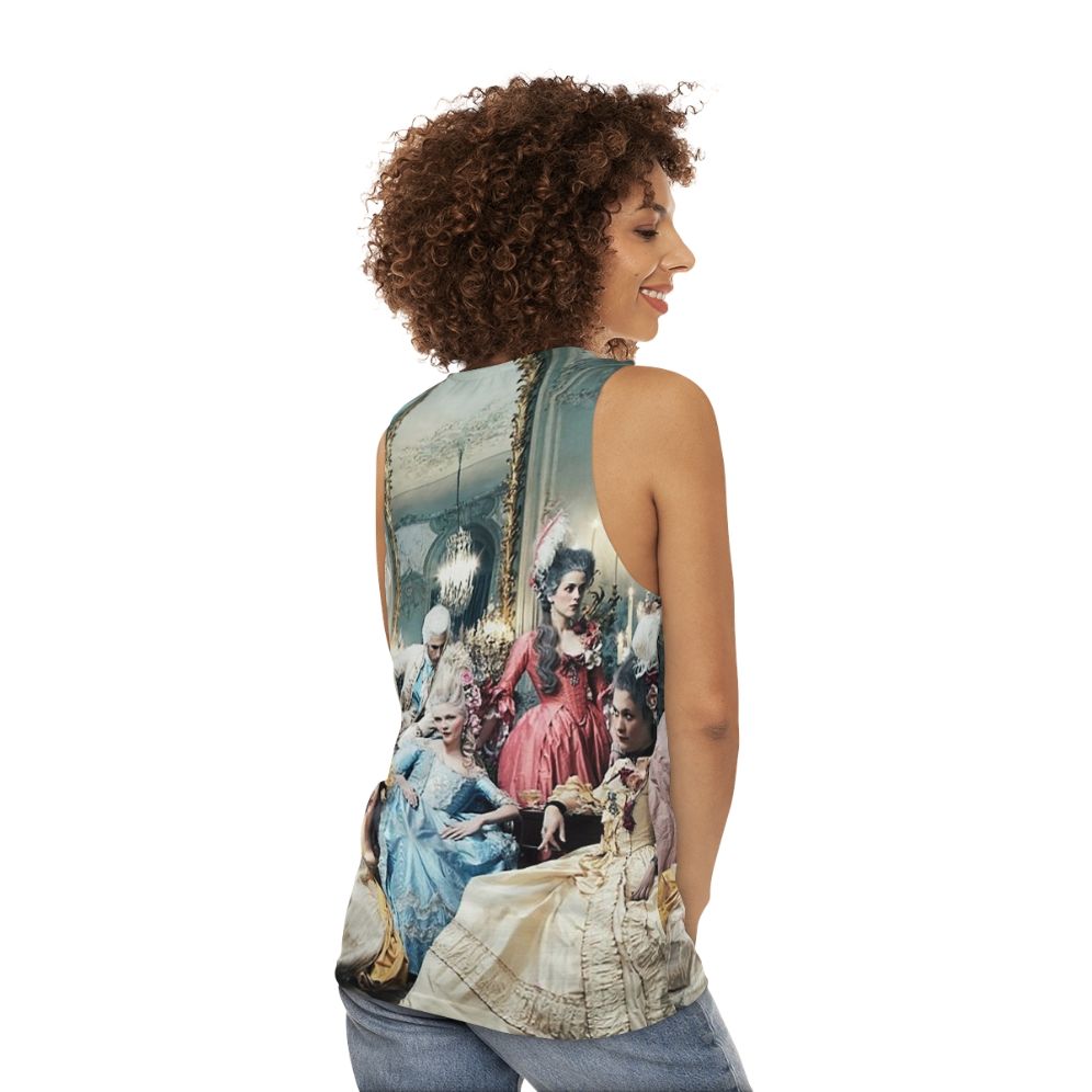 Versailles-inspired unisex tank top - women back