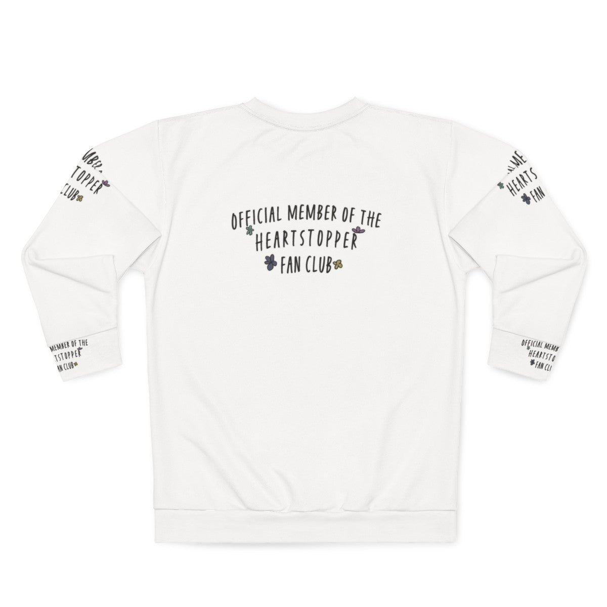 Heartstopper Fan Club Sweatshirt - Back