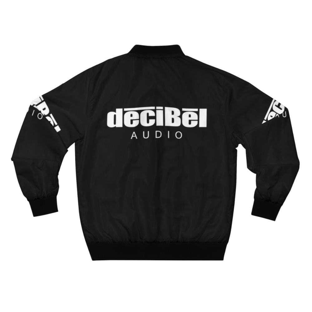 Decibel Audio High Fidelity Bomber Jacket - Back