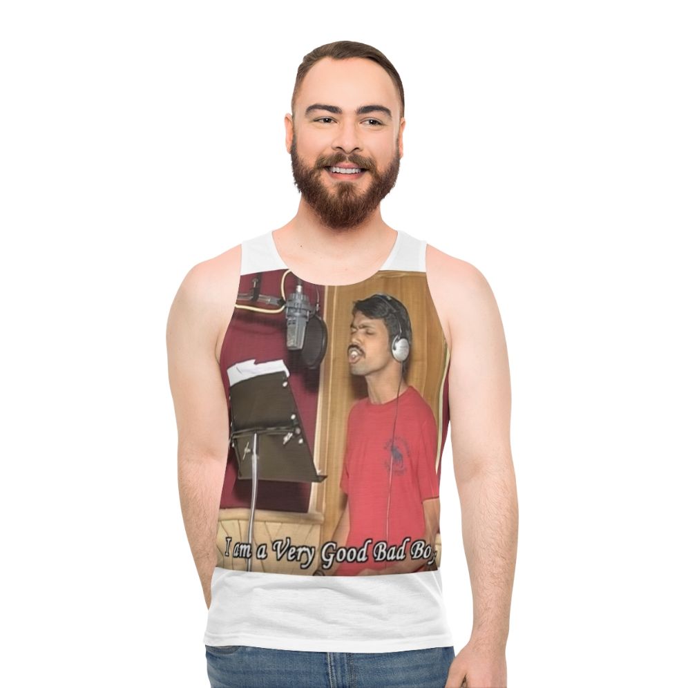 Vennu Mallesh "It's My Life" Meme Unisex Tank Top - men