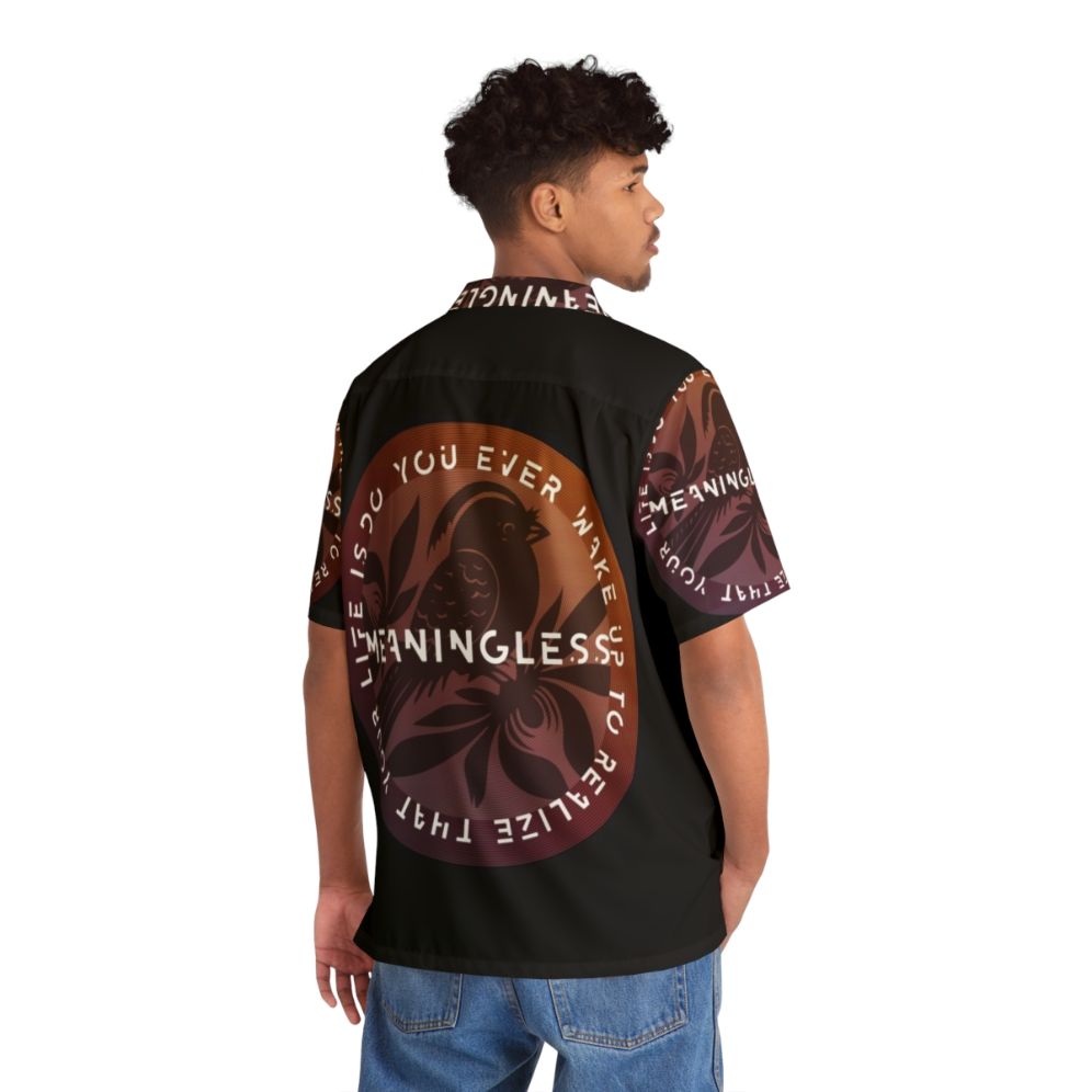 Bayside inspired Hawaiian shirt with meaningful lyrics and graphic - People Back