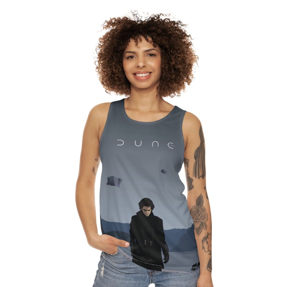 Paul Atreides Dune Movie Unisex Tank Top - women