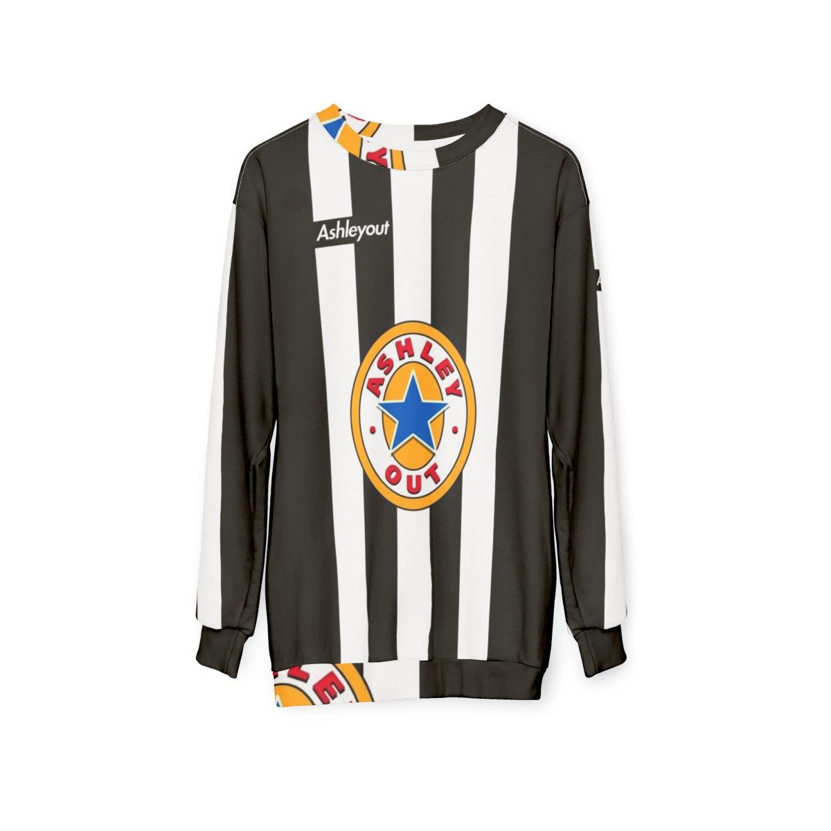 Newcastle United protest sweatshirt - hanging