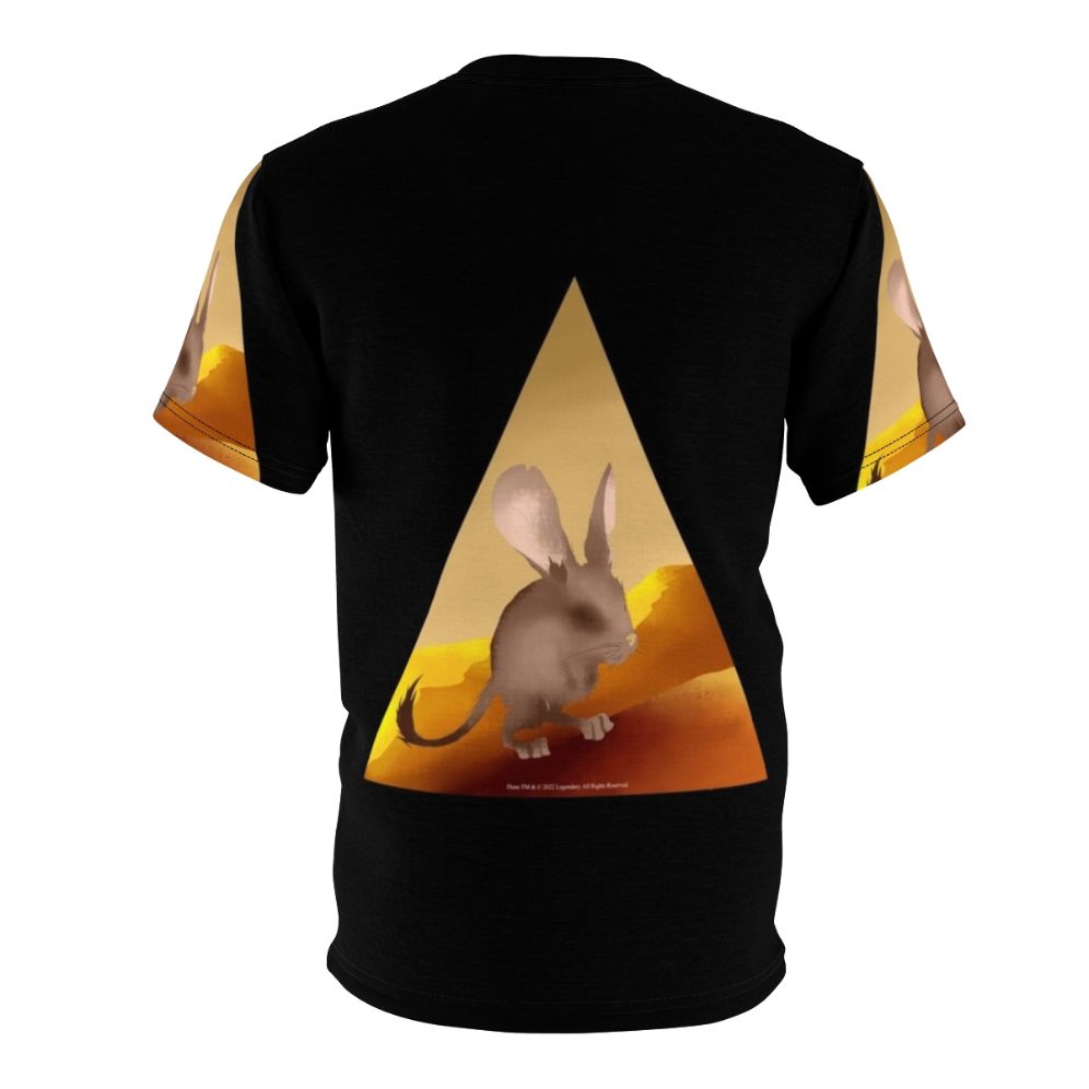 Kangaroo Mouse Inspired Dune Sci-Fi T-shirt Design - Back