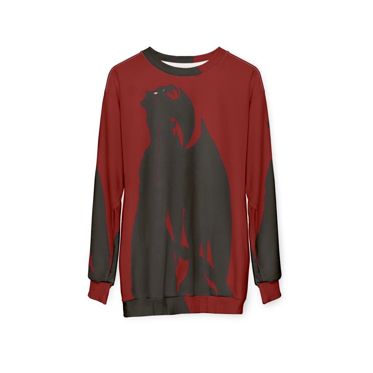 Devilman Crybaby Anime Sweatshirt featuring Akira Fudo - hanging