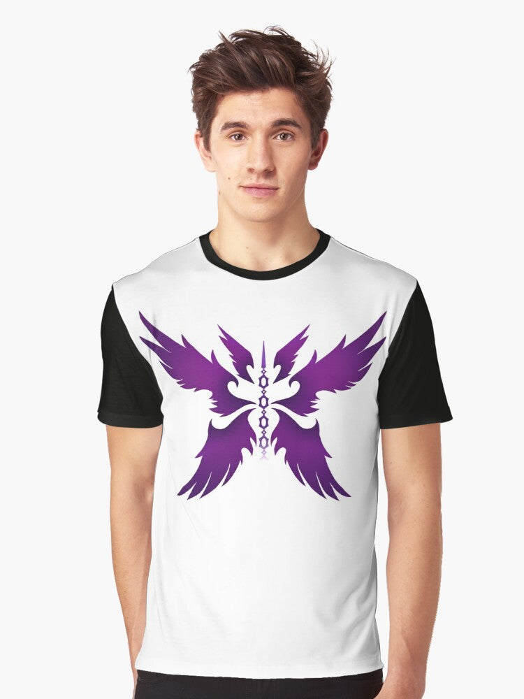 Minimalist Morgana League of Legends Graphic T-Shirt - Men