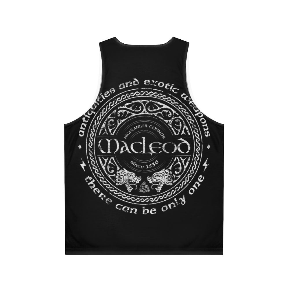 Highlander Macleod Unisex Tank Top - Back