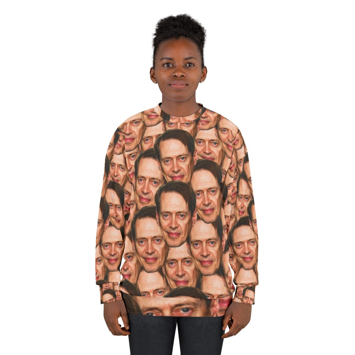 Steve Buscemi Trending Head Design Sweatshirt - women