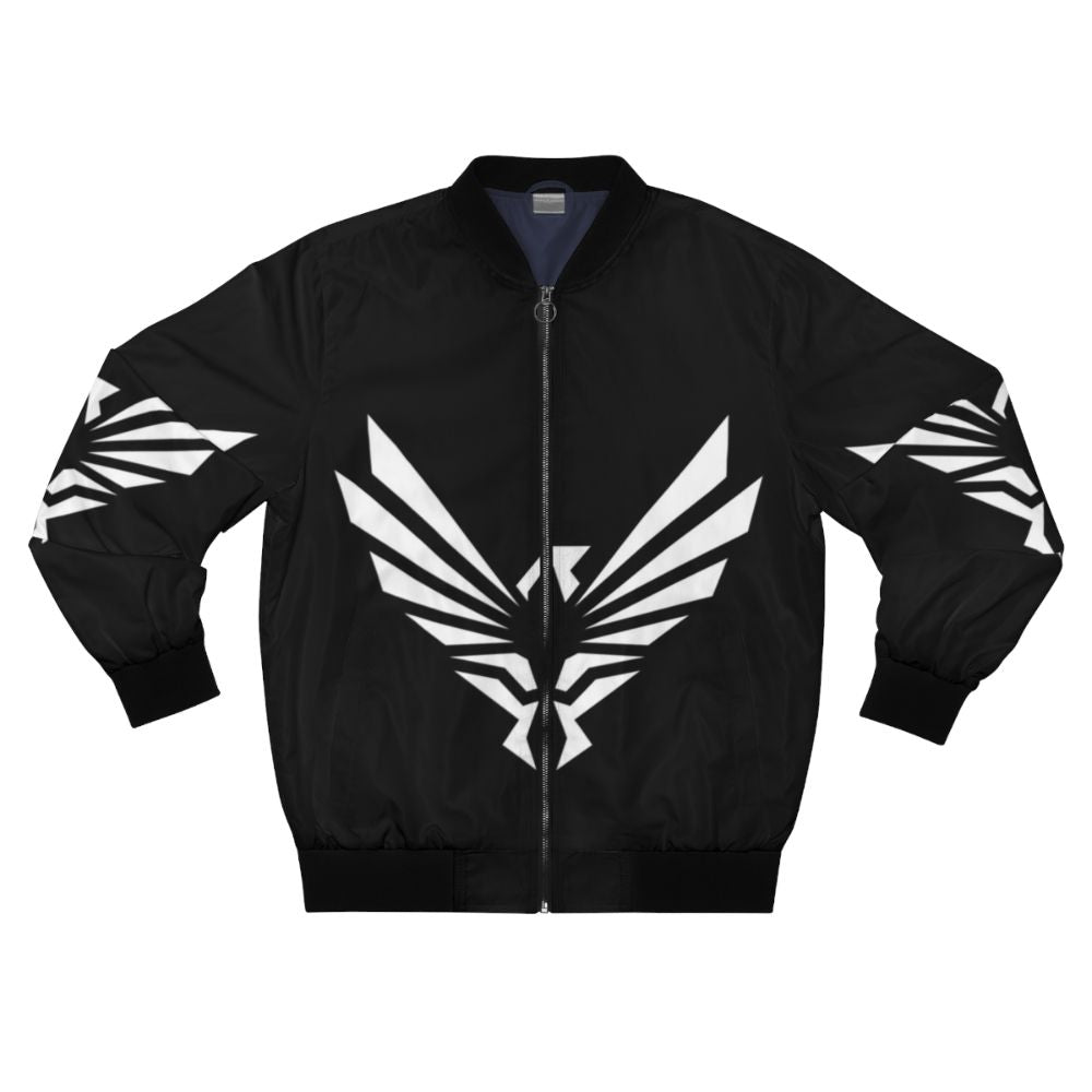 Falcon Aviation Bomber Jacket - Lightweight Casual Jacket with Aviation Design