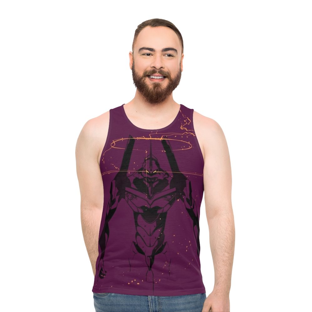 Neon Genesis Evangelion Unit 01 Unisex Tank Top - men