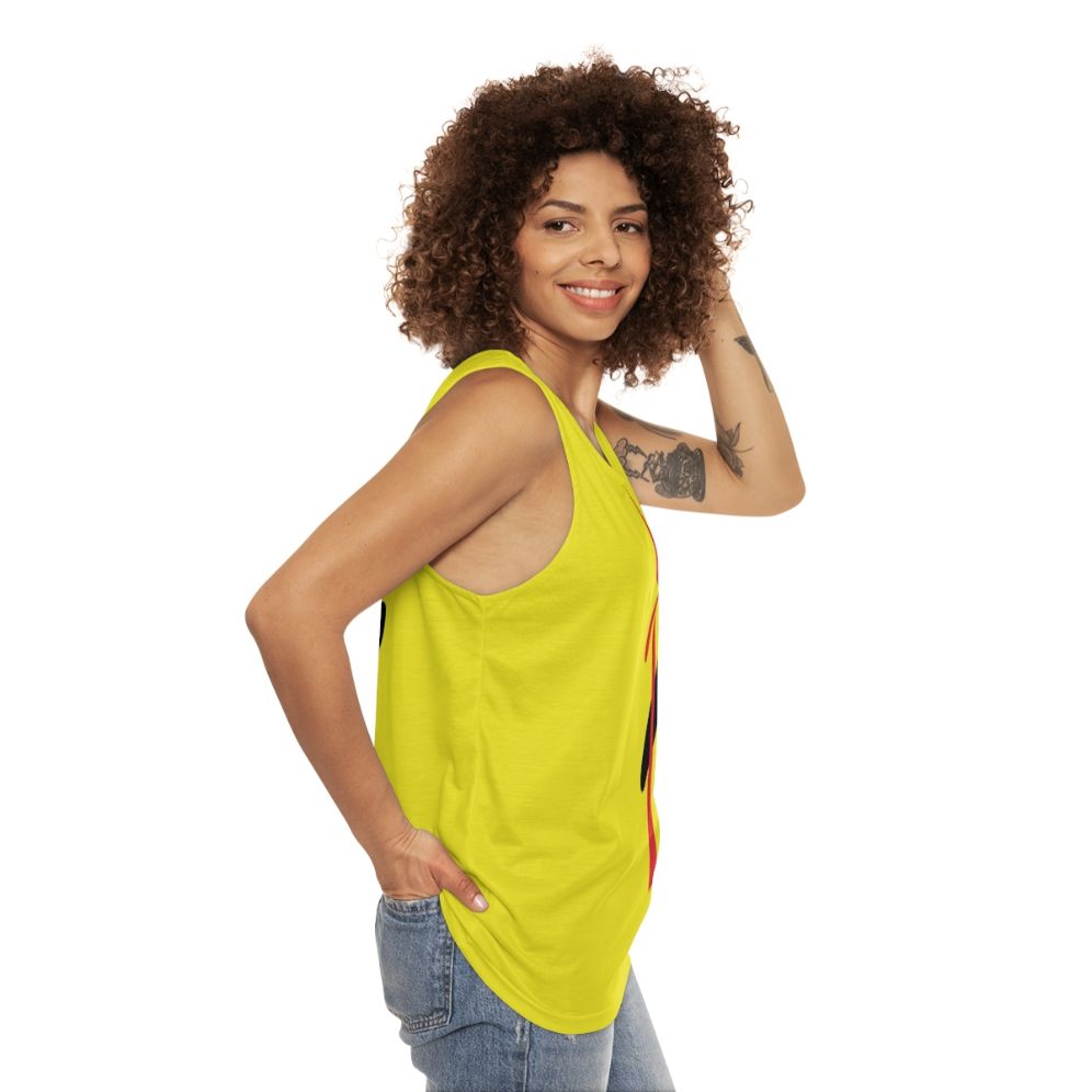 Watchmen Eye Logo Unisex Tank Top - women side