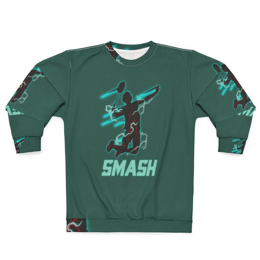 Badminton Smash Sports Sweatshirt