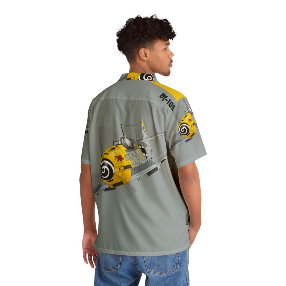 Messerschmitt Bf 109 WWII Hawaiian Shirt - People Back