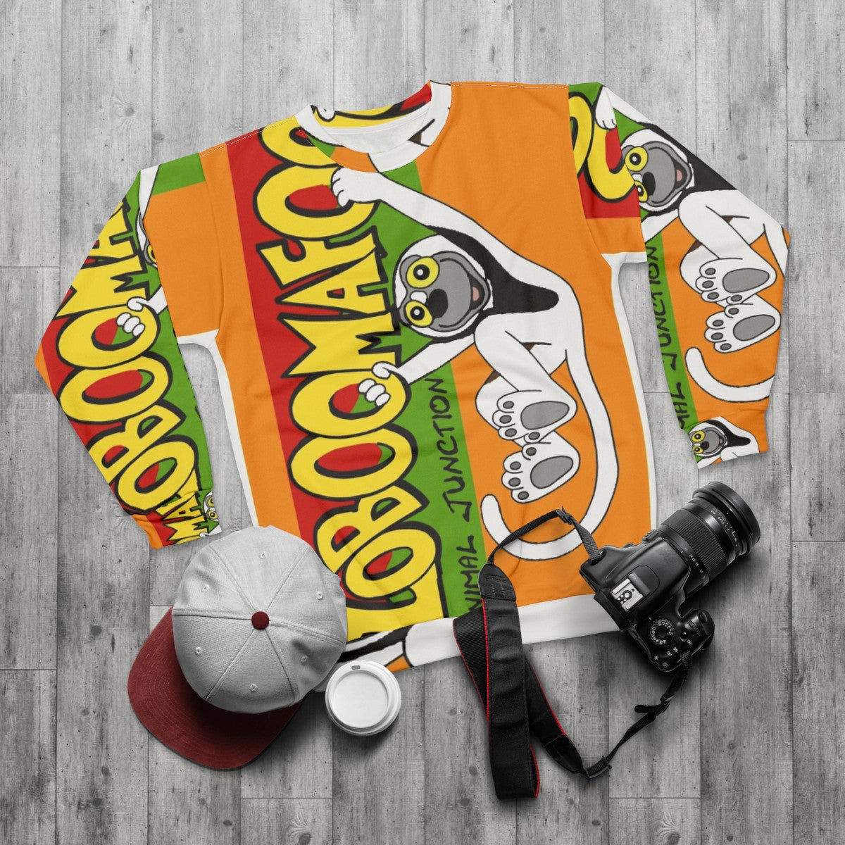 Zoboomafoo Sweatshirt - flat lay