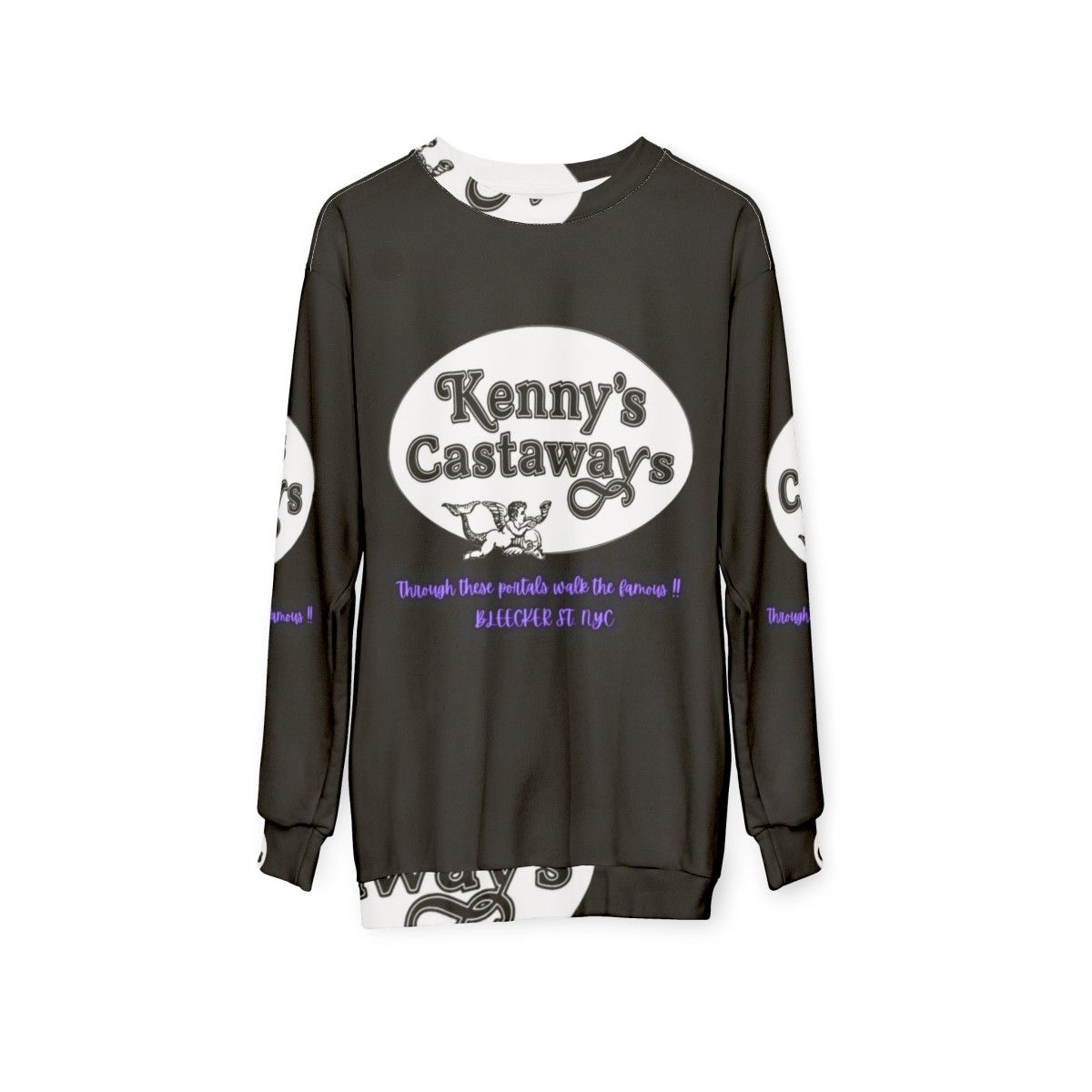 Kenny's Castaways Live Music Bar NYC Sweatshirt - hanging