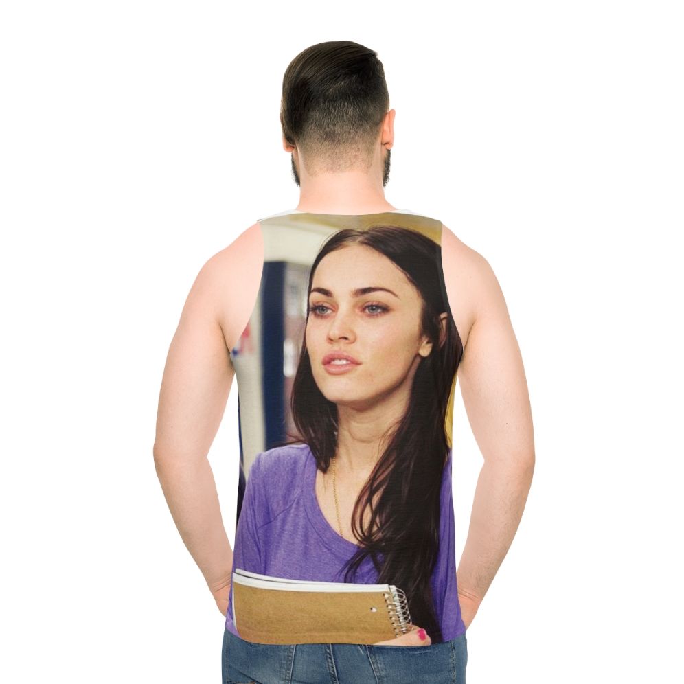 Unisex 'So Tired' movie-inspired graphic tank top - men back