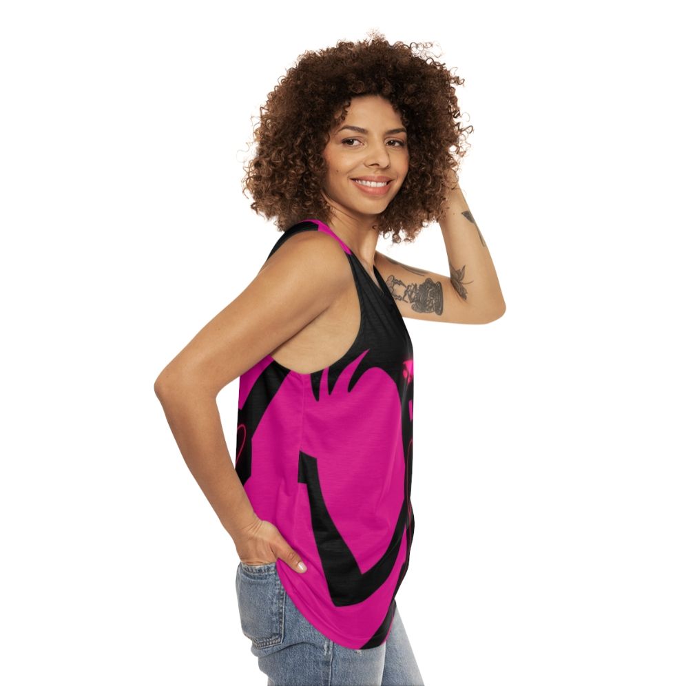 Neon Angel Dust Unisex Tank Top - women side