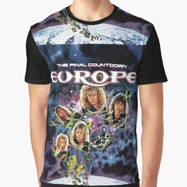 Europe Band "War Of Kings" Graphic T-Shirt